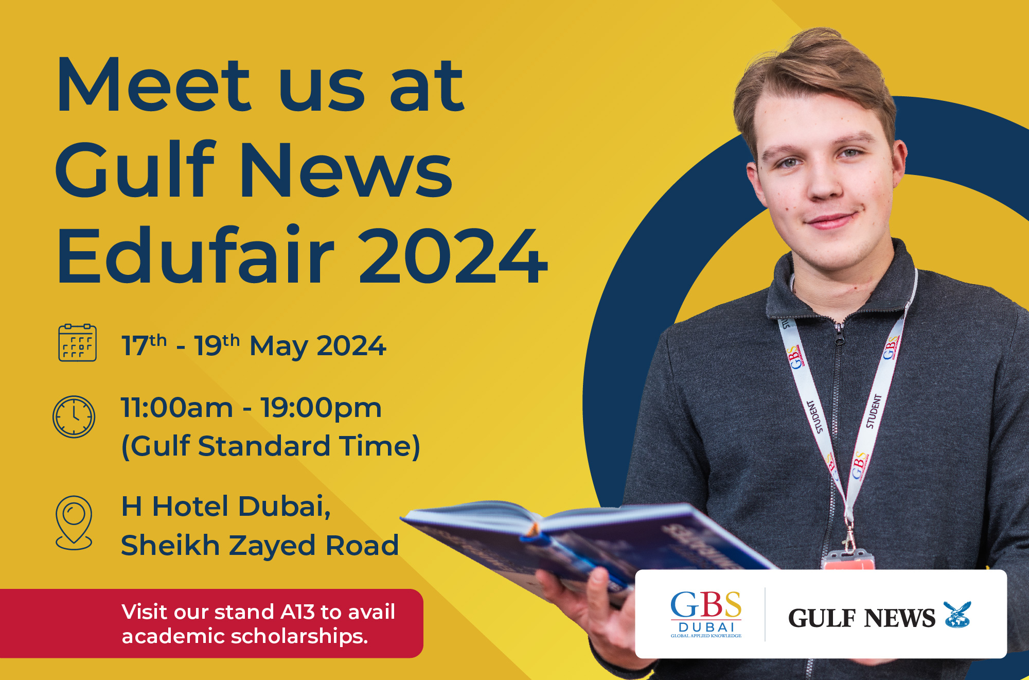 Step into the future with GBS Dubai at Gulf News Edufair 2024
